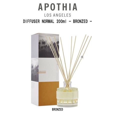 APOTHIA(アポーシア)ディフューザー ブロンズド フレグランス