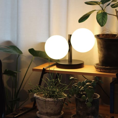 TINY GLASS TABLE LIGHT