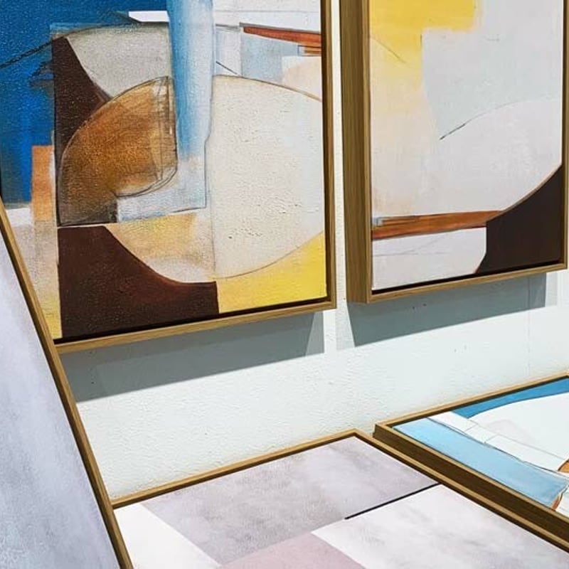 ミニマルモダンアートパネル2枚セットC | SALT(ソルト)公式インテリア