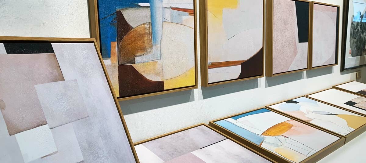 ミニマルモダンアートパネル2枚セットC | SALT(ソルト)公式インテリア