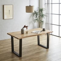 Natural oak Table ラバーウッド 160/180