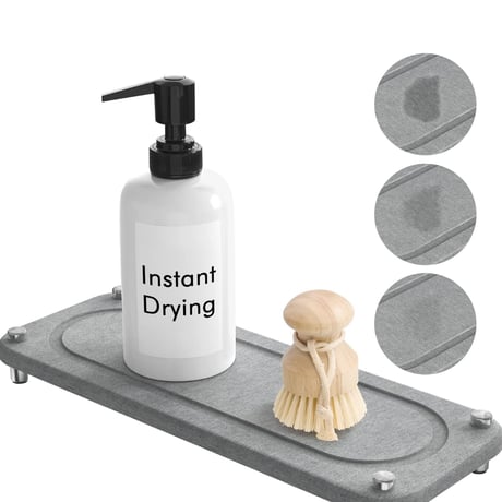 DRYSENSE Tray Dark gray