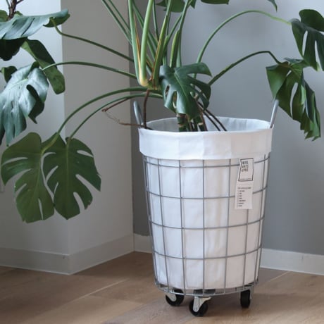 WIRE ARTS＆PRO LAUNDRY BASKET with CASTER 33L / ランドリーバスケット