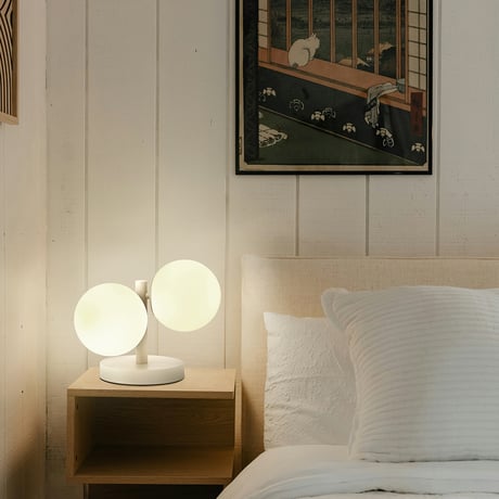 TINY GLASS TABLE LIGHT