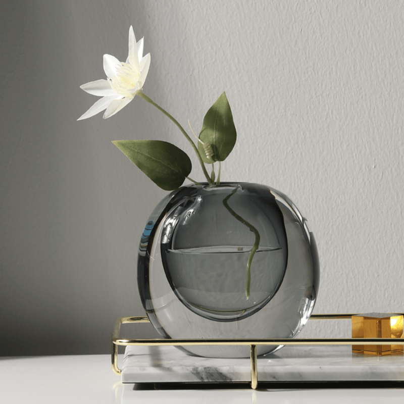 バカラピーコックフラワーベース花瓶25点限定クリスタル大型