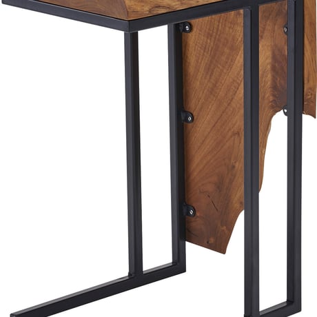 teak material サイドテーブル