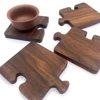 木製パズルコースター