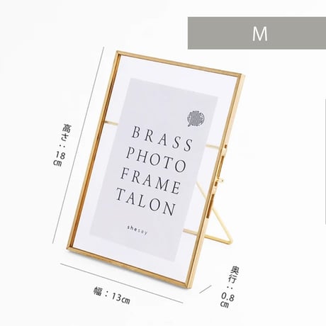 brass フォトフレーム タロン