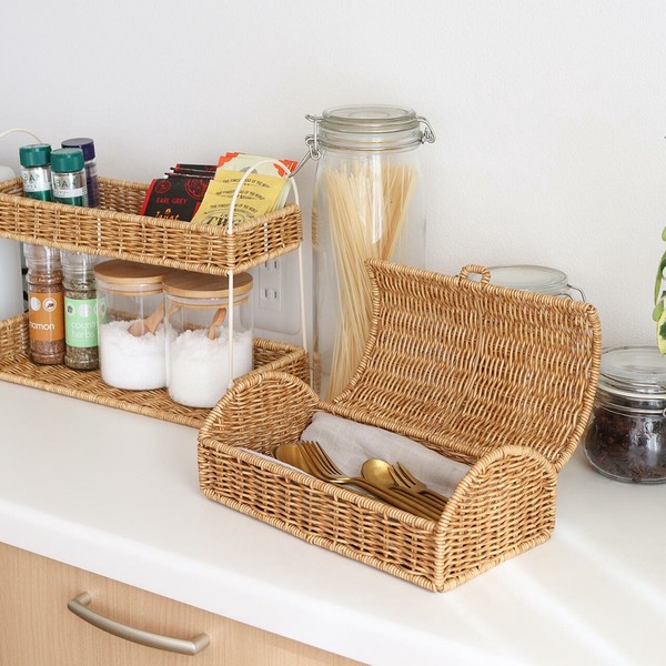 ラタンシリーズ ティーバスケット | SALT(ソルト)公式インテリア