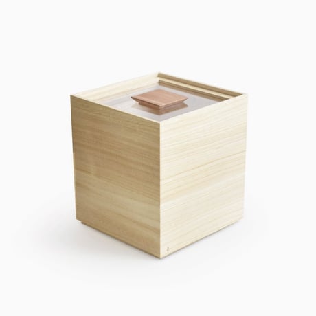 「KIRICO」－桐の米びつ1kg.3kg.5kg