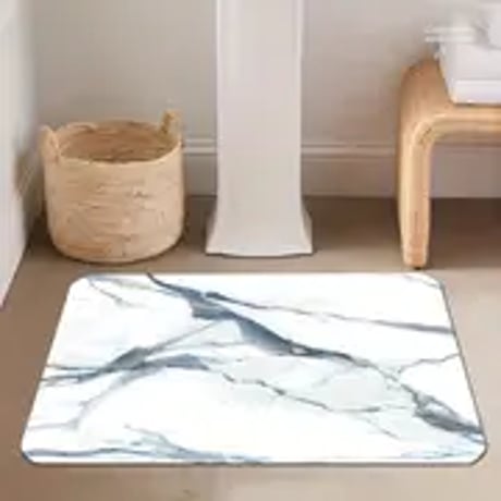 マーブルデザイン珪藻土バスマット