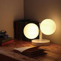 TINY GLASS TABLE LIGHT