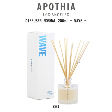 APOTHIA(アポーシア)ディフューザー ウェーブ フレグランス アロマ