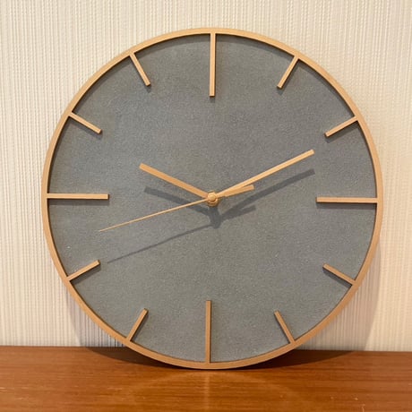Nordic modern ウォールクロック　wood