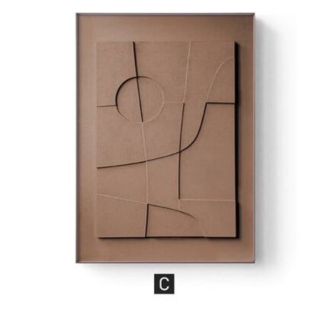 幾何学デザインアートボード 40cm×60cm