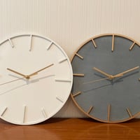 Nordic modern ウォールクロック　wood
