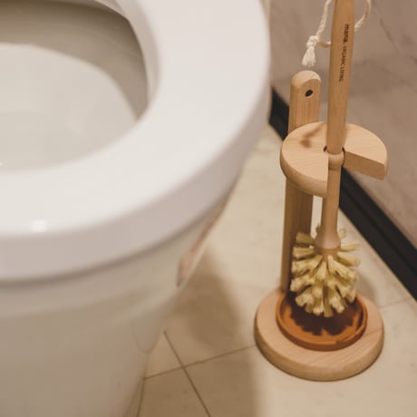 natural wood トイレブラシ