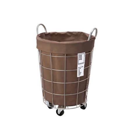 WIRE ARTS＆PRO LAUNDRY BASKET with CASTER 33L / ランドリーバスケット
