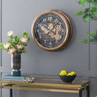 antique gear clock