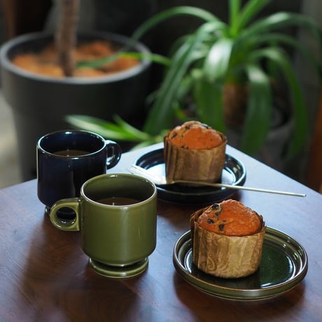 美濃焼脚付きスタッキングマグ
