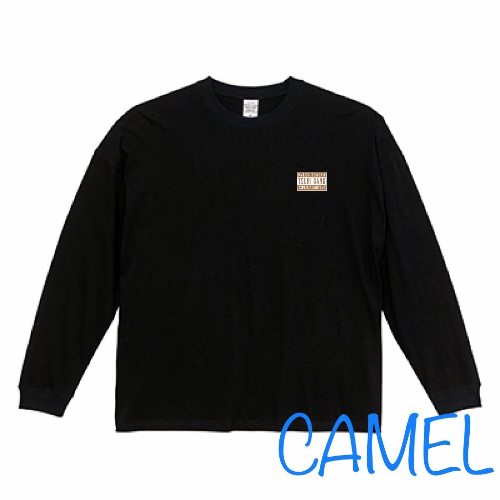 STRONG OURS ブラック ロンT カットソー STRONG OURS ブラック ロンT カットソー STRONG OURS ブラック