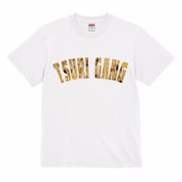 TSURIGANG  アオリカージュTシャツ  ホワイト