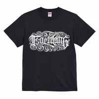 波モチーフロゴTシャツ  ver.1
