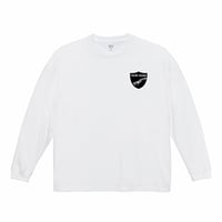 TSURIGANG エギロゴ　BIGシルエットロンT　ホワイト