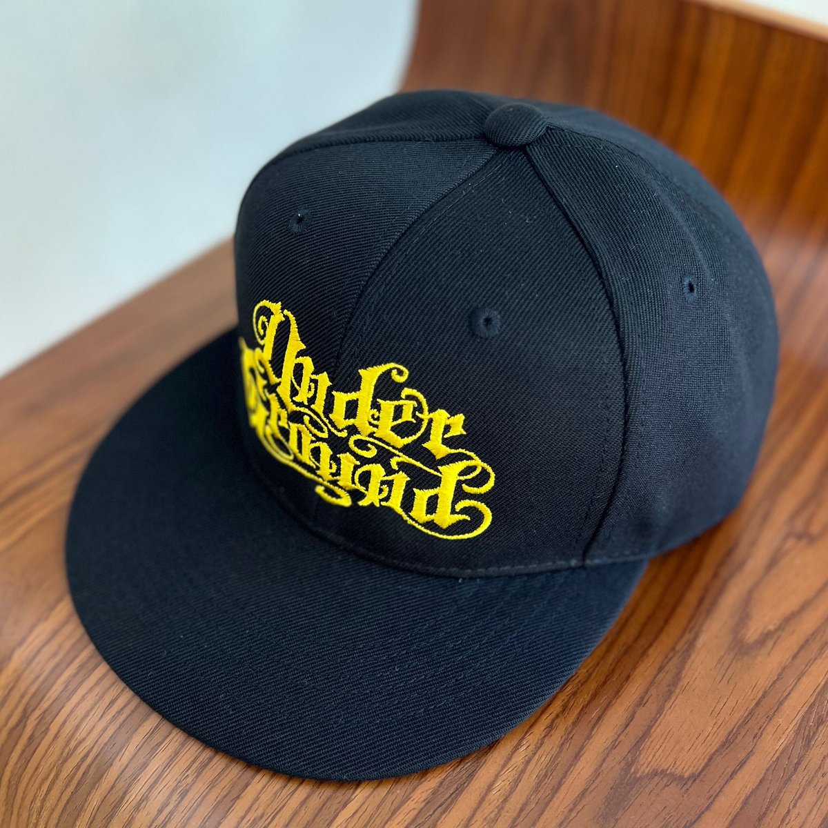 Under Groundキャップ ブラック バック刺繍アリ | 釣りギャング Under Groundキャップ ブラック バック刺繍アリ | 釣りギャング