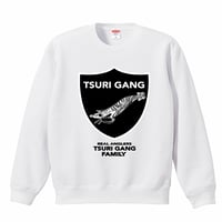 TSURIGANG エギロゴトレーナー　ホワイト