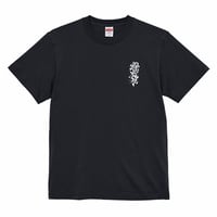 カリグラフィーTシャツ  ver.1 ブラック