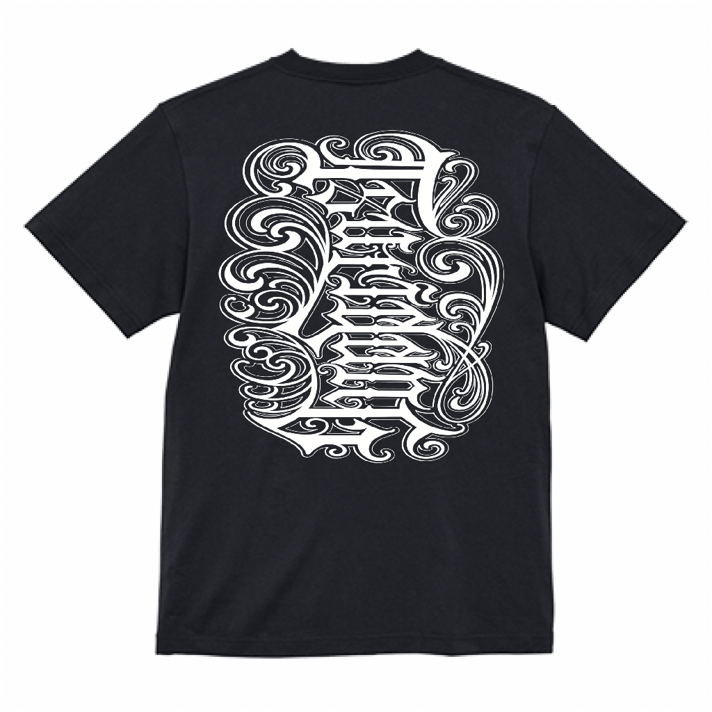 波モチーフロゴTシャツ ver.2 | 釣りギャング