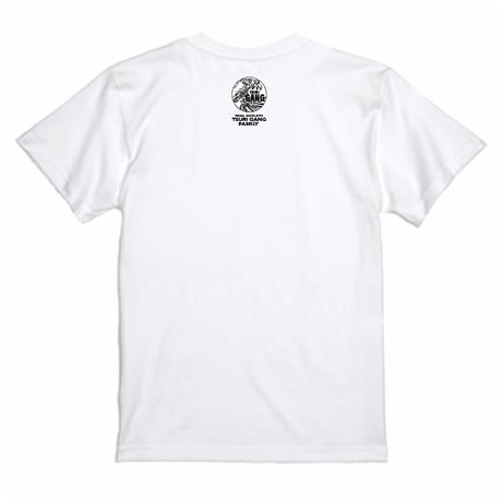 TSURIGANG ロゴ　Tシャツ　ホワイトver.2