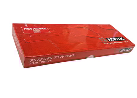 アムステルダム　アクリリックカラー　20ml 12色セット