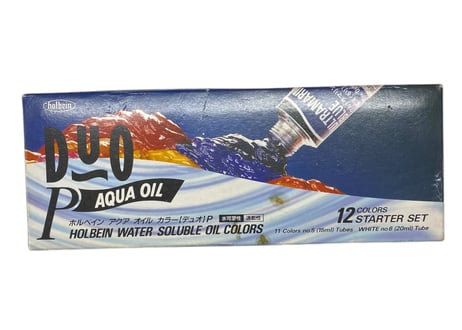 ホルベイン 油絵具スターターセット 2BS 130150 ホルベイン DUO スターターセット 12色 | Re arts Garden ONLINES