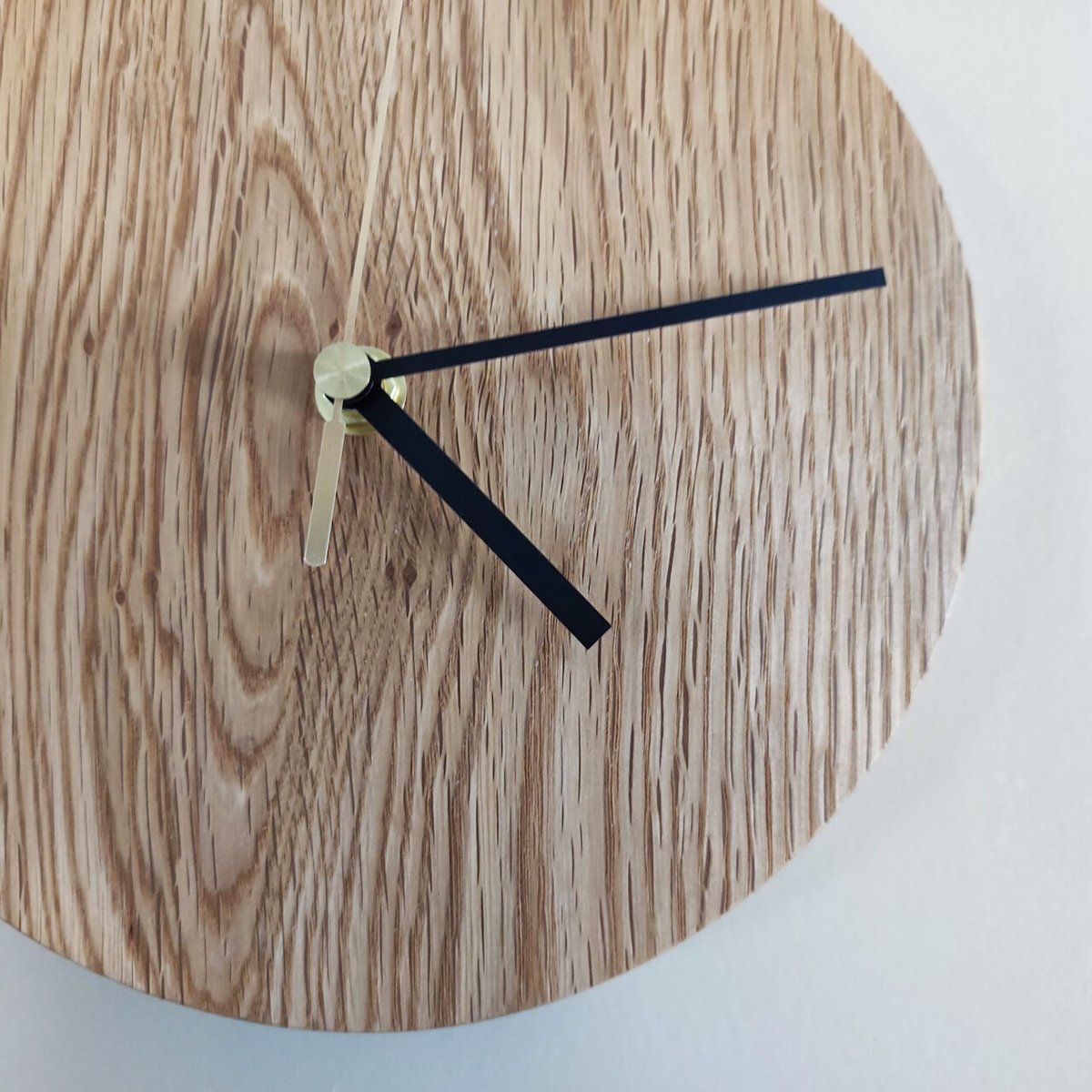 studio PEAK▼HOUR 掛時計 置時計　チーク材　無垢材 studio PEAK▽HOUR 掛時計 置時計 チーク材 無垢材 studio PEAK▽HOUR