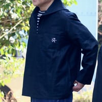セーラーシャツ・メンズ   ダークネイビー