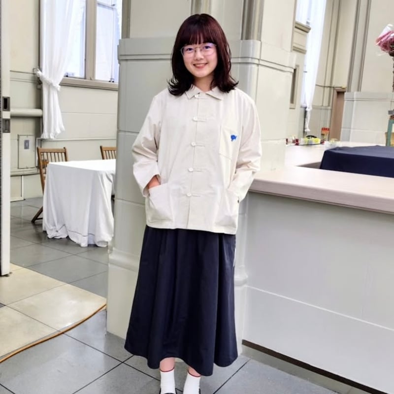 Unlogical PoemNathalie Lete刺繍ジャケット お魚刺繍ジャケット | Le pompon punch