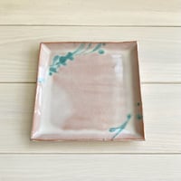 四方皿（緑線）