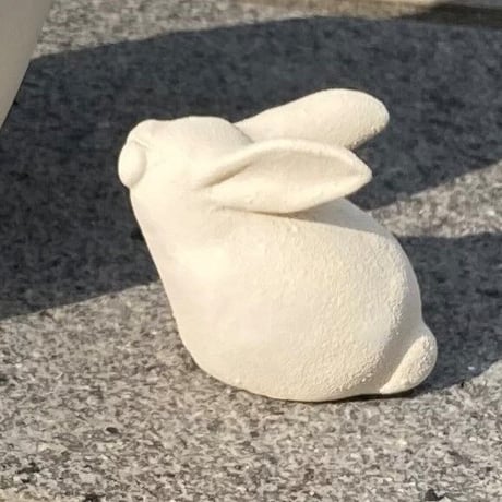 干支「 卯 」子うさぎ置物