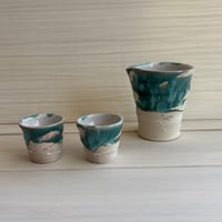 緑風酒器セット（筒）
