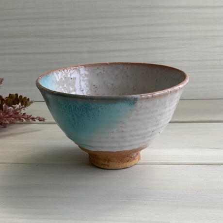 緑彩抹茶碗【桐箱入】