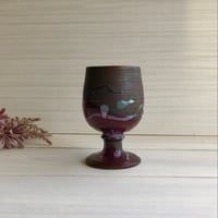 ワインカップ（夜桜）丸