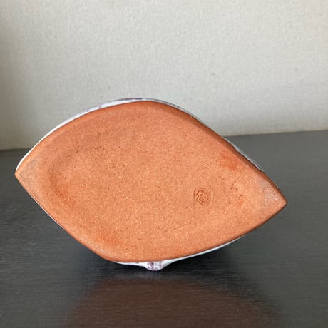 藤色石目手桶花器【桐箱入】