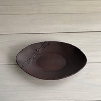 カレー皿（黒線）
