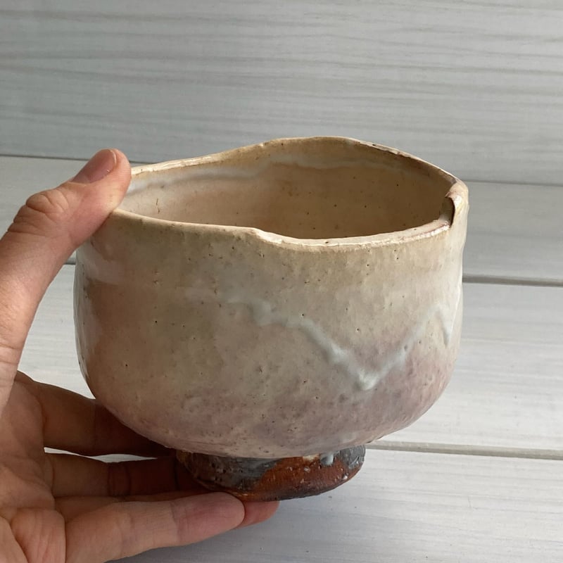 筆洗抹茶碗【桐箱入】 | 萩焼 窯元 緑栄窯 Ryokuei-オンライン