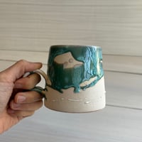 台形マグカップ（緑風）