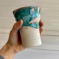 フリーカップ （エッジライン）緑風