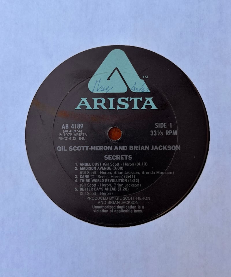 Gil Scott-Heron And Brian Jackson/Secrets | awe