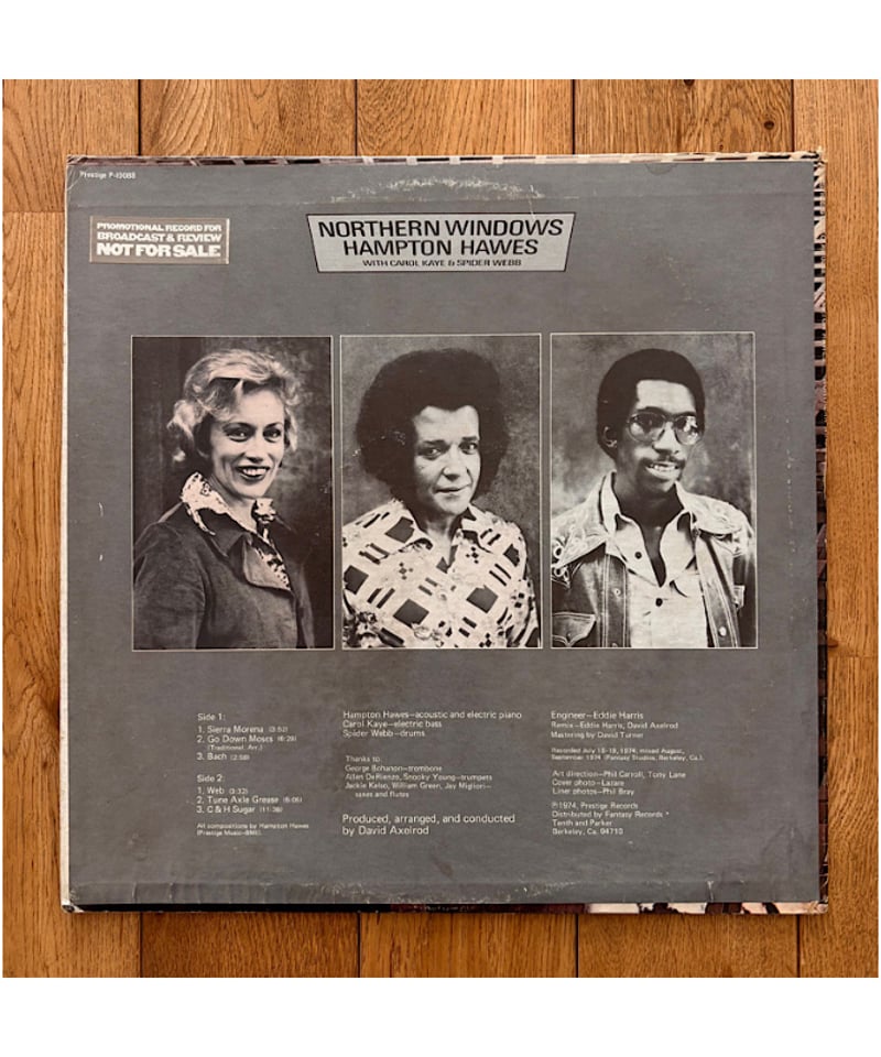 Hampton Hawes/Northern Windows | awesome_today